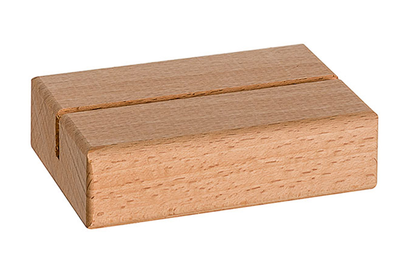 20602642 Standfuß Holz für Werbeaufsteller A6